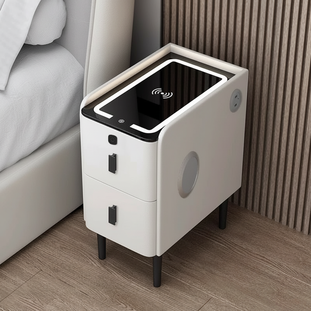 Nexo 25 cm — Smarter kompakter Nachttisch