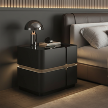 Soft Quad 2 — Smarter Nachttisch mit Qi, LED, Bluetooth & PIN
