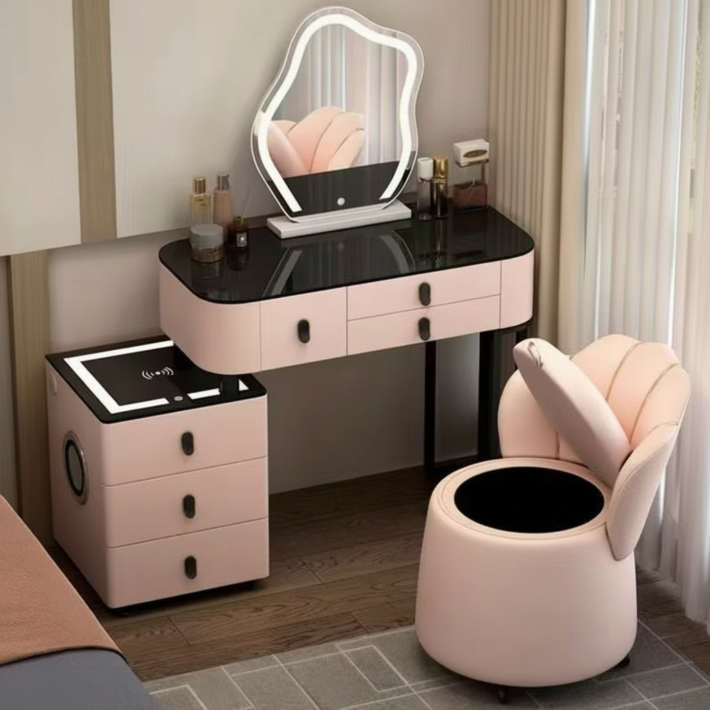 Lumira Soft — Smarter LED-Schminktisch mit Qi & Bluetooth