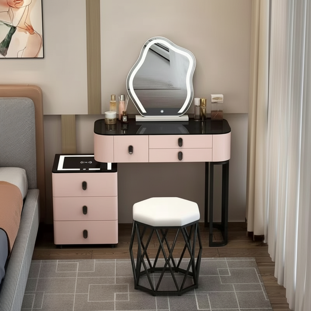 Lumira Soft — Smarter LED-Schminktisch mit Qi & Bluetooth