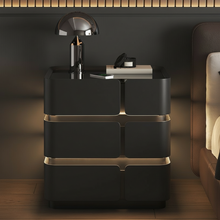 Soft Quad 3 — Smarter Nachttisch mit Qi, LED, Bluetooth & PIN