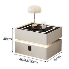 Lumo 25 cm — Smarter kompakter Nachttisch