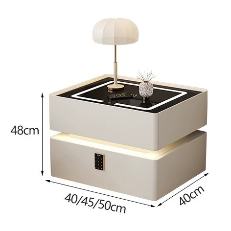 Lumo 25 cm — Smarter kompakter Nachttisch