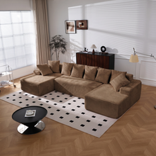 Vasto — Rahmenloses modulares XL-Sofa 350 cm