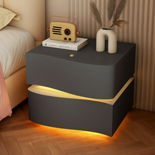 Nachttisch 2-Line mit LED-Beleuchtung