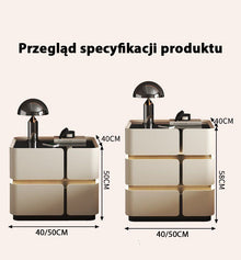 Soft Quad 2 — Smarter Nachttisch mit Qi, LED, Bluetooth & PIN