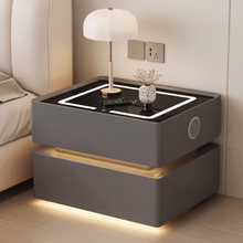 Lumo — Smarter Nachttisch mit Qi, LED, Bluetooth & PIN