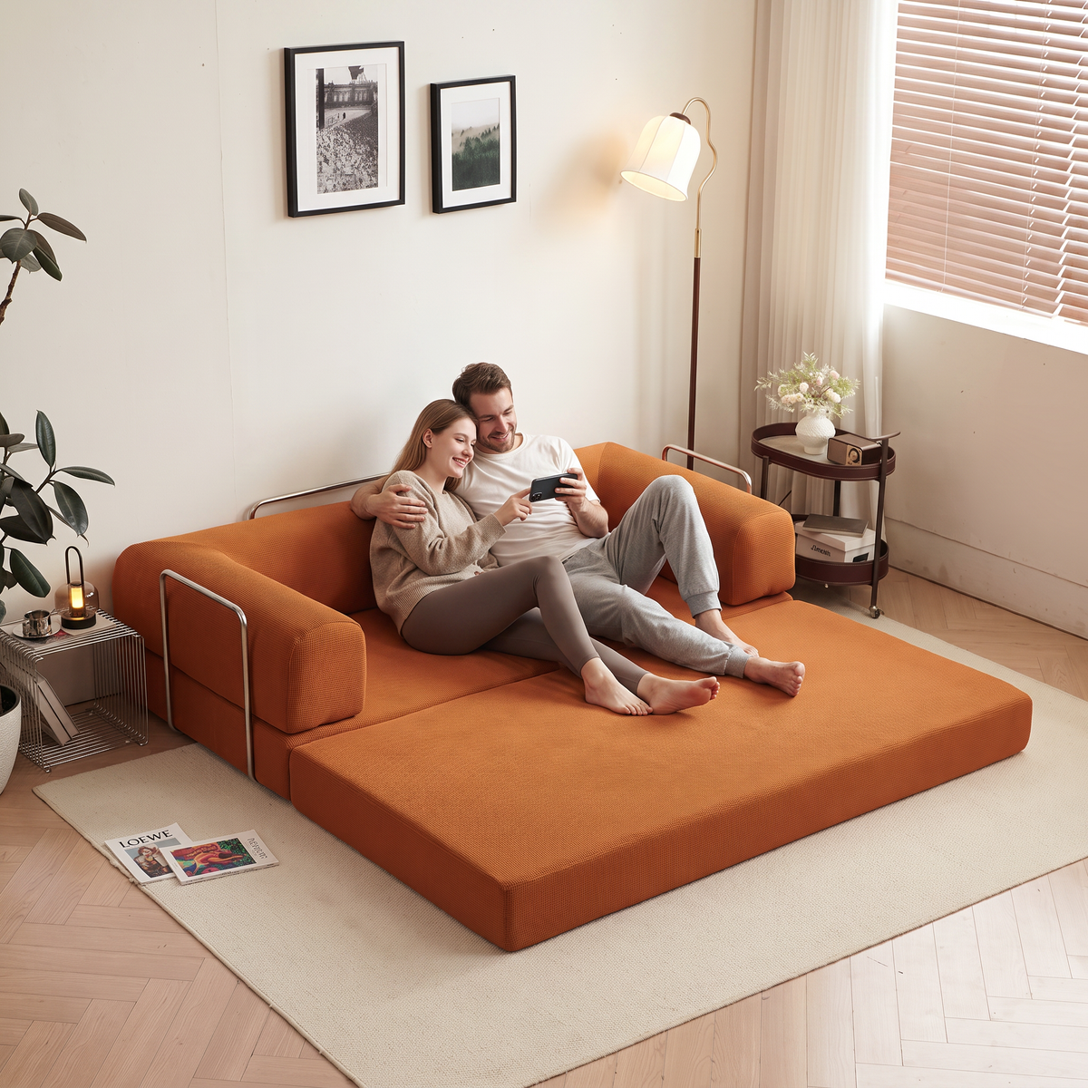 Kado — Modulares Schaumstoffsofa 200 cm