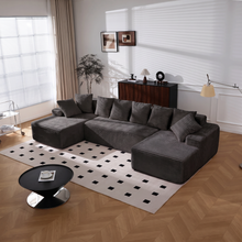 Vasto — Rahmenloses modulares XL-Sofa 350 cm