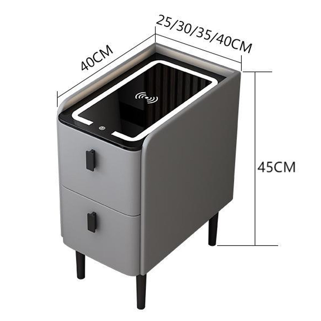 Nexo 25 cm — Smarter kompakter Nachttisch