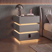 Lumo — Smarter Nachttisch mit Qi, LED, Bluetooth & PIN