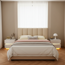 Nachttisch 2-Line mit LED-Beleuchtung
