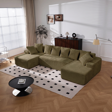 Vasto — Rahmenloses modulares XL-Sofa 350 cm
