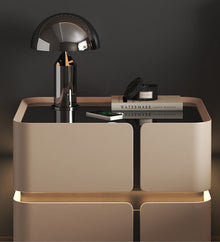 Soft Quad 2 — Smarter Nachttisch mit Qi, LED, Bluetooth & PIN