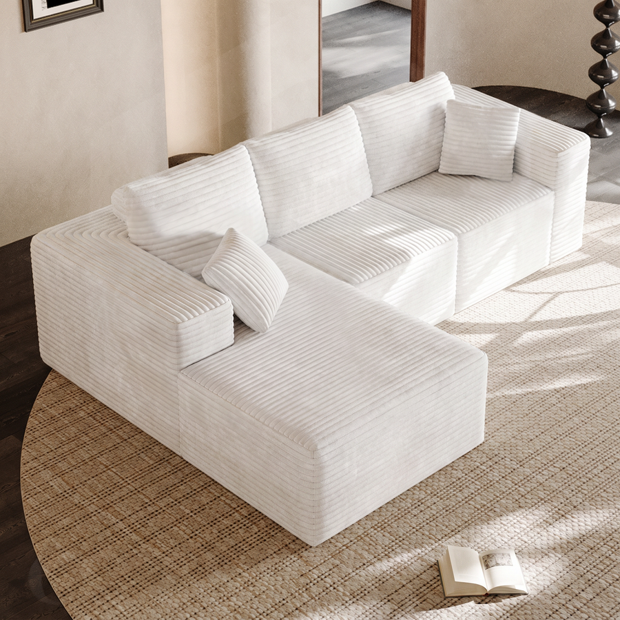 Rivo — Rahmenloses modulares Sofa 270 cm