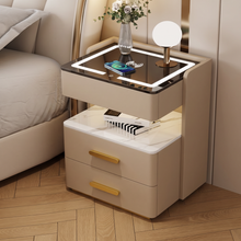 Velora — Smarter Nachttisch mit Qi, LED, Bluetooth & Fingerabdruck
