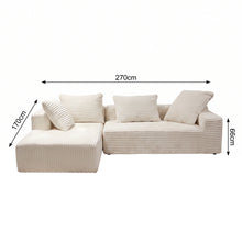 Maro — Rahmenloses modulares Schaumstoffsofa 270 cm