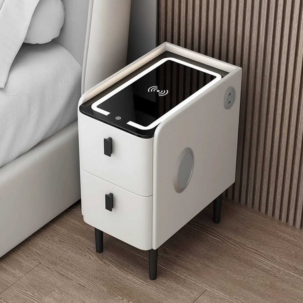 Nexo 25 cm — Smarter kompakter Nachttisch