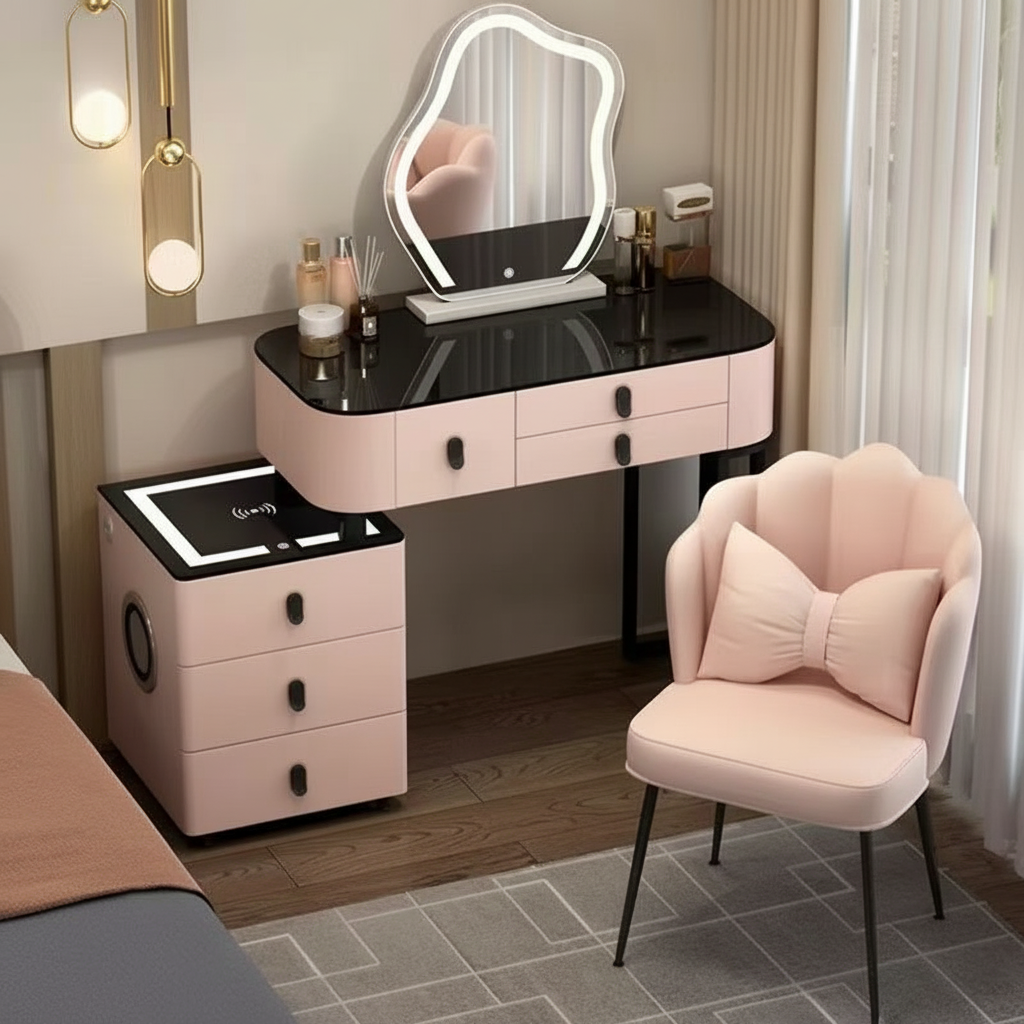 Lumira Soft — Smarter LED-Schminktisch mit Qi & Bluetooth