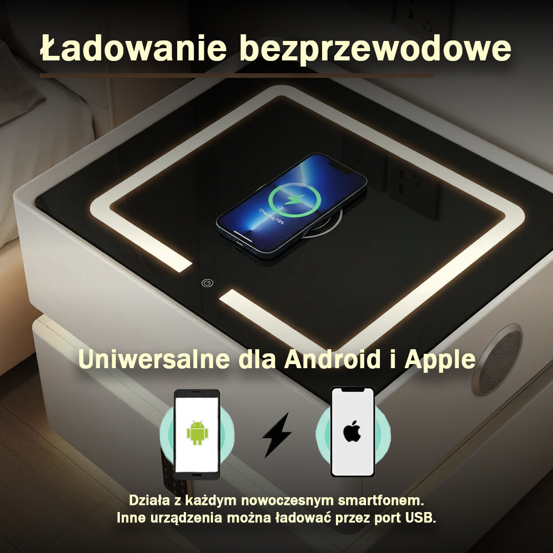 Lumo 25 cm — Smarter kompakter Nachttisch