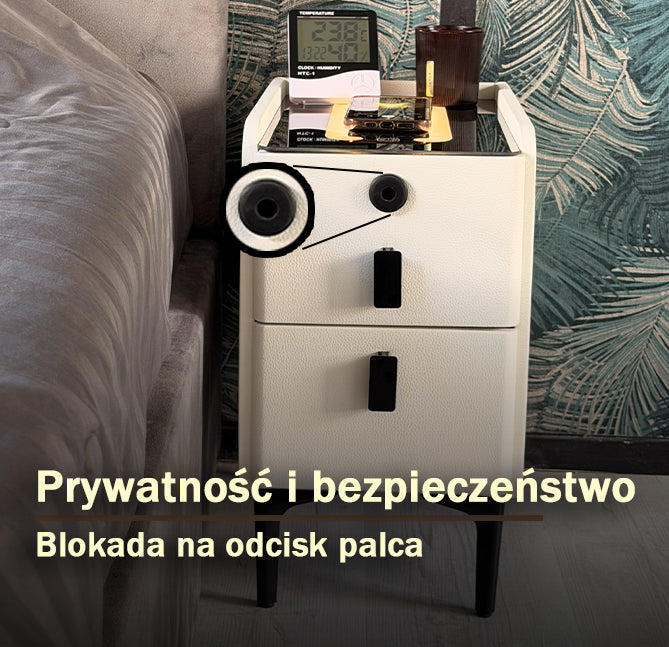 Nexo 25 cm — Smarter kompakter Nachttisch
