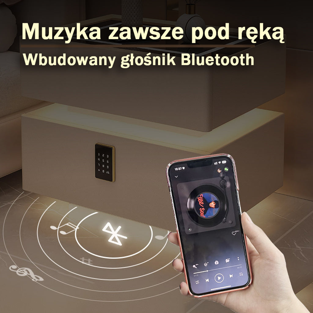 Lumo 25 cm — Smarter kompakter Nachttisch