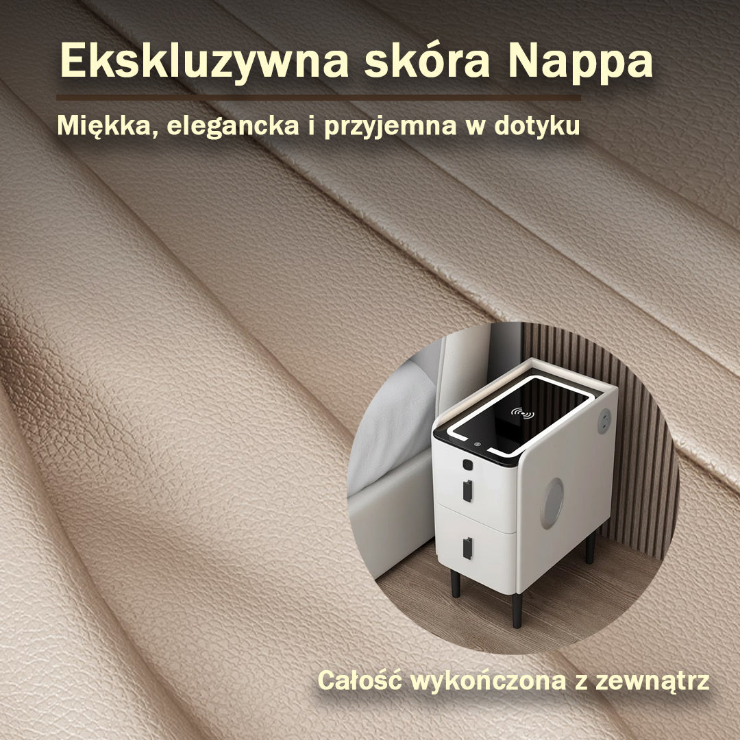 Nexo 25 cm — Smarter kompakter Nachttisch
